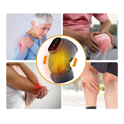 MASAJEADOR DE RODILLA  – Alivio térmico y vibración inteligente para tus articulaciones y músculos
